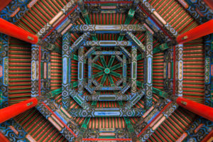 Ceiling, The Spacious Pavilion, The Summer Palace, Beijing, China Ceiling, The Spacious Pavilion, The Summer Palace, Beijing, China